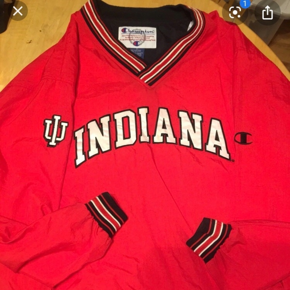 Vintage Champion Indiana Hoosier pullover